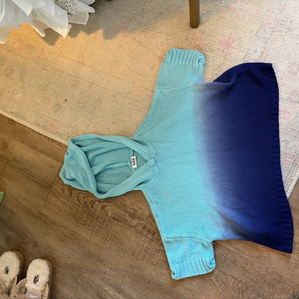 525 America Blue and Navy Gradient Sweater